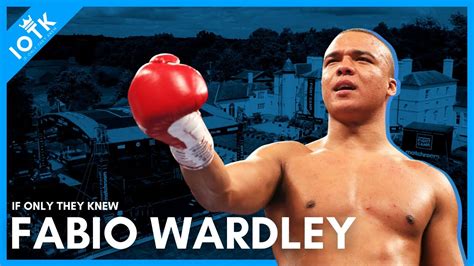 The Story Of Fabio Wardley Heavyweight Boxer Youtube