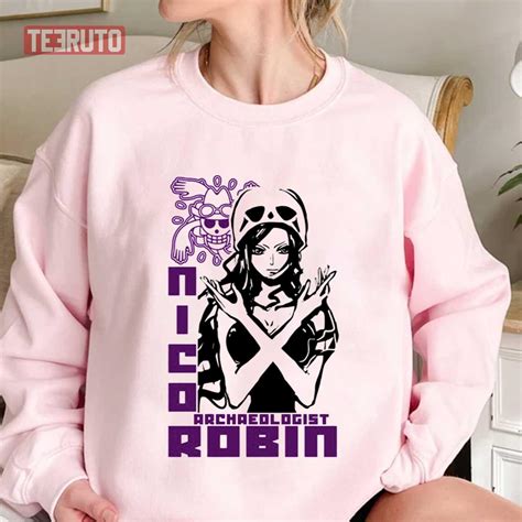 One Piece Anime Nico Robin Unisex Sweatshirt - Teeruto