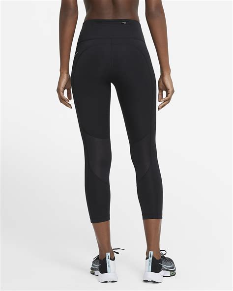 Nike Fast Women S Mid Rise Crop Running Leggings Nike SA