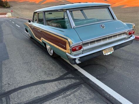 1964 Mercury Colony Park Wagon Green RWD Automatic Wood Classic