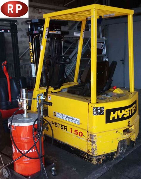 HYSTER Chariot élévateur électrique vendu à 500 00 encheres