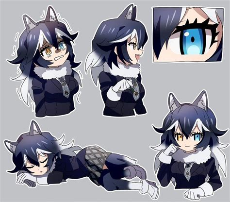 Kemono Friends Wolf Anime Wolf Girl Anime Girl Neko Manga Girl Anime Art Girl Kawaii Anime