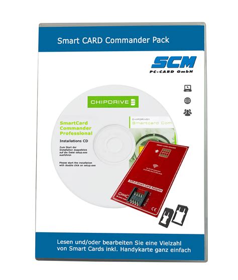 Smart Card Commander Pack Lesen Und Bearbeiten Von Verschiedenen