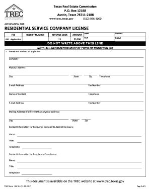 TX TREC RSC 1 4 2017 2024 Fill And Sign Printable Template Online