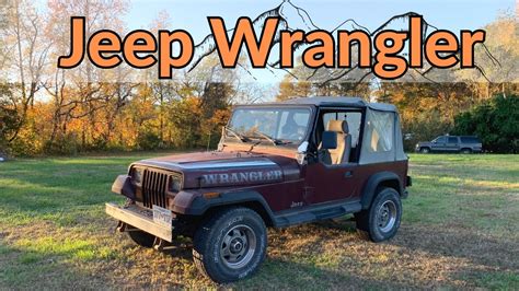 I Bought A 1988 Jeep Wrangler Yj 4x4 Youtube