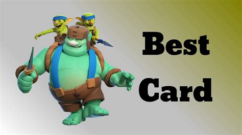 New Best Goblin Giant Deck In Clash Royale Youtube