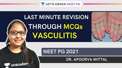 Last Minute Revision On Vasculitis High Yield MCQs NEET PG 2021