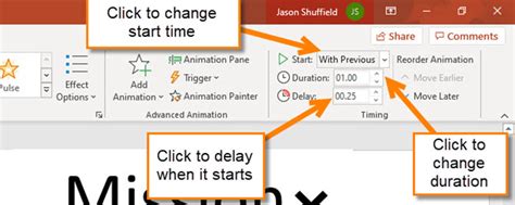 How To Change Animation Timing In PowerPoint Daves Computer Tips