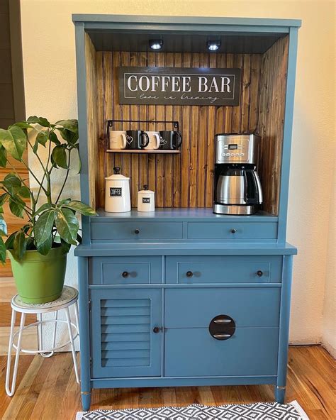 Coffee Barcustom Hutch Etsy