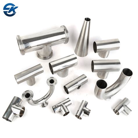 3A SMS DIN Sanitary Stainless Steel Welded 180 Degree Bends Pipe Elbow