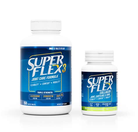SUPERFLEX-3 & SUPERFLEX-UC.II VALUE PACK | Joint Supplements