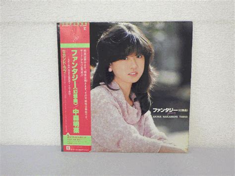 Yahooオークション Lp レコード 帯 中森明菜 ファンタジー 幻想曲