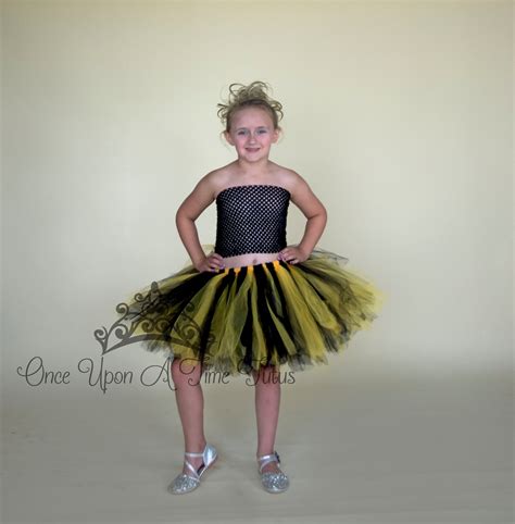 Bee Tutu Yellow And Black Tutu Bumble Bee Tutu Costume Etsy