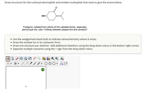 Solved Draw Structures For The Carbonyl Electrophile And Chegg