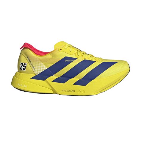 adidas adizero adios pro  mens running shoes pure sulfur