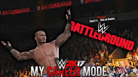 Wwe K My Career Mode Ep Orton Vs Collins Battleground Ppv