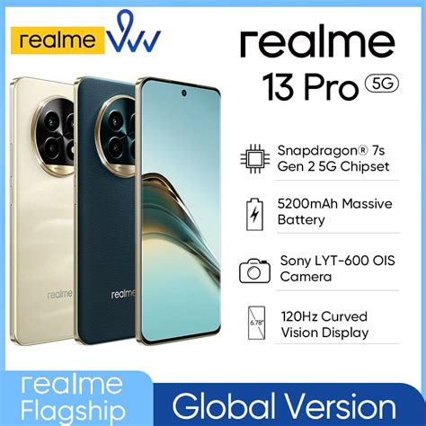 Realme 13 Pro Smartphone Snapdragon 7s Gen 2 5G Chipset Sony LYT 600