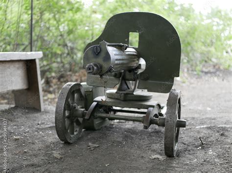 Maxim Machine Gun Water Cooling Of The Barrel Box For Machine Gun