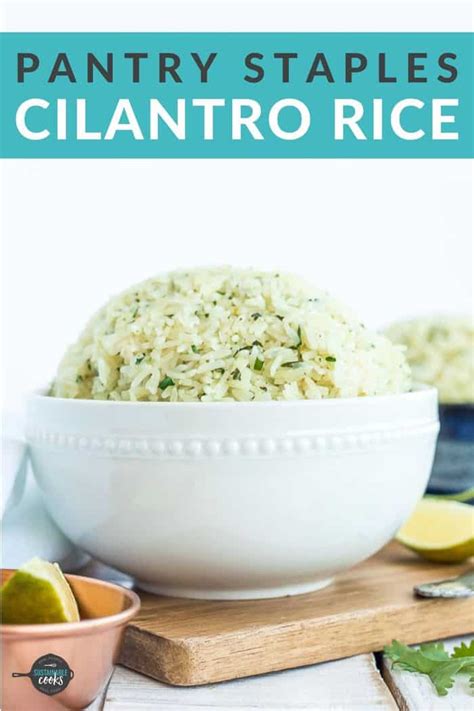 Instant Pot Cilantro Lime Rice Vegan Vegetarian Sustainable Cooks