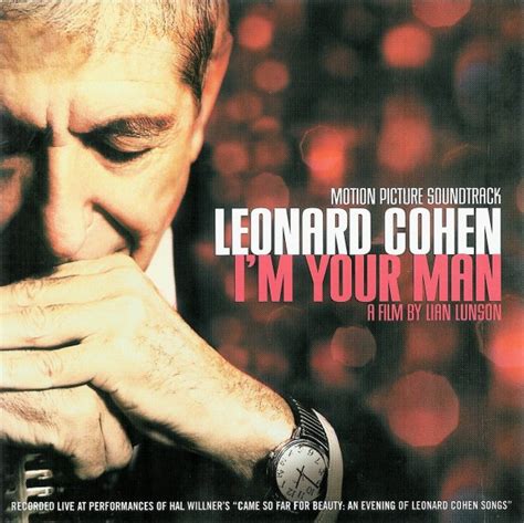 Leonard Cohen I M Your Man Motion Picture Soundtrack Cd Discogs