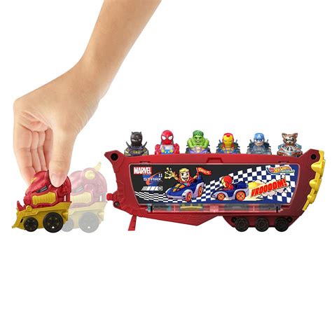 Hot Wheels RacerVerse Hulkbuster Vasemberes autószállító kamion Mattel vásárlás a Játékshopban