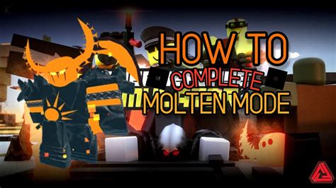 SOLO MOLTEN STRAT TDS ROBLOX Alirblx YouTube