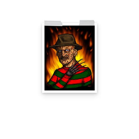 Freddy Krueger Fan Art Print – CoffinDreams