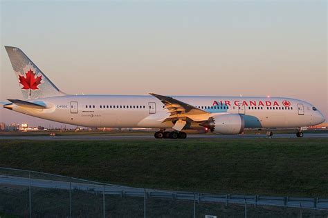 Air Canada Fleet Boeing Dreamliner Details And Pictures Air