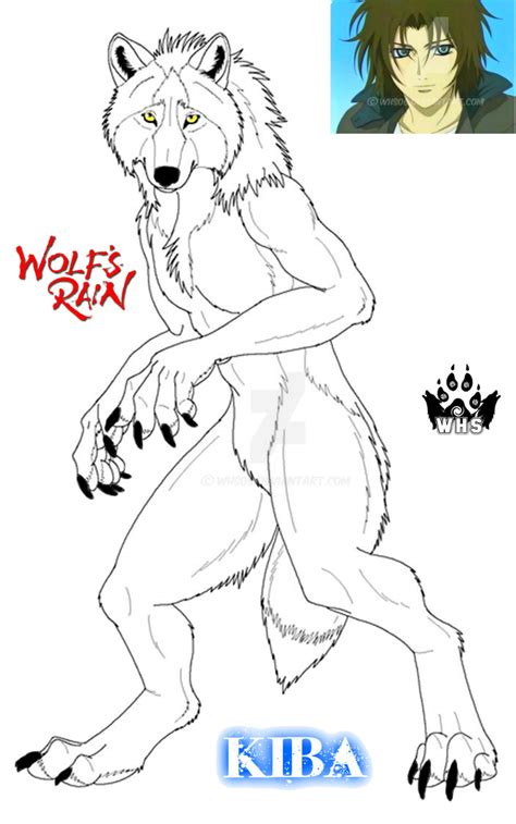 Kiba Werewolf Wolfs Rain By Whs06 On Deviantart