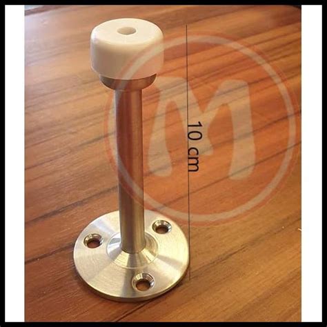 Jual Door Stopper Karet Pengganjal Pintu Door Stop Rubber Putih