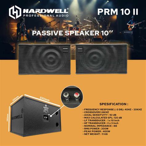 Passive Speaker Prm Ii Hardwell