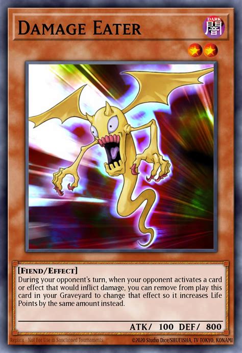 Damage Eater Cách sở hữu lá bài Yu Gi Oh Việt Nam YGO Việt Nam