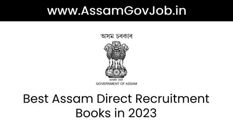 Top Best Assam Direct Recruitment Books In Adre Book List