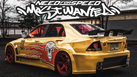 Nfs Most Wanted Taz S Lexus Is Youtube