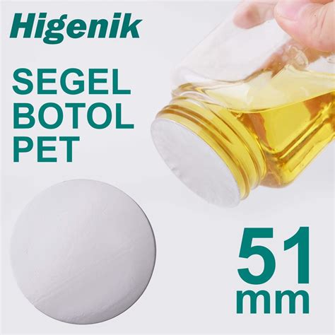 Jual Segel Induksi Botol PET 51 Segel Seal Alumunium Foil Botol