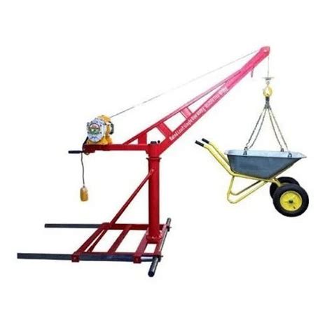 Construction Mini Crane Lift Supplier From Nagpur Maharashtra India