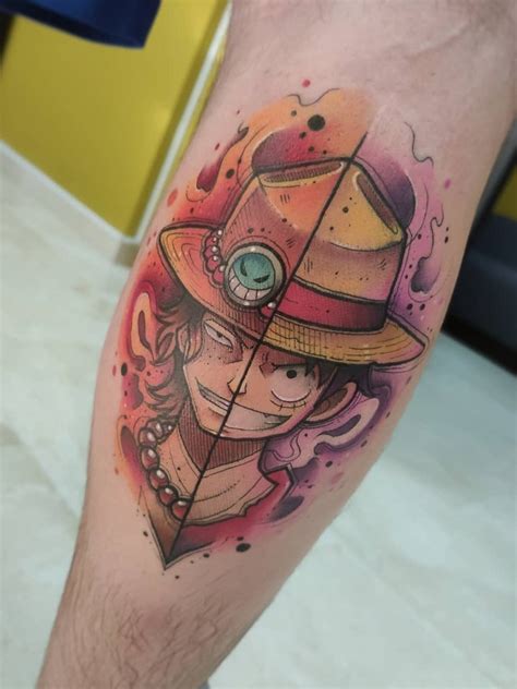 Luffy One Piece Tattoo