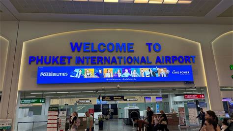 Amazing Phuket International Airport Departure Duty Free Shops 4K HDR