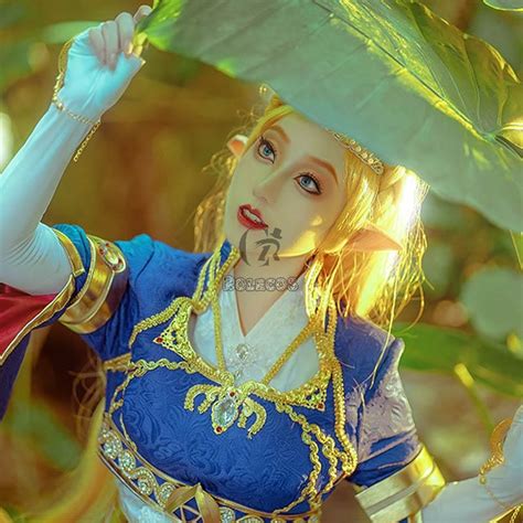 Customize The Legend of Zelda Breath of the Wild Princess Zelda Cosplay costume