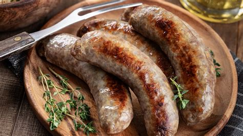 Authentic German Bratwurst Sausage Recipe Bryont Blog