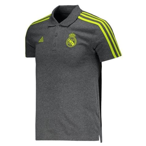 Polo Adidas Real Madrid S Grafite Futfanatics