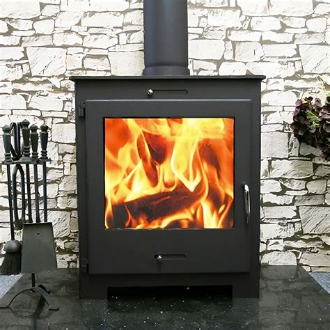 Nero Lux B 15kw Multi-fuel Wood Burning Back Boiler Stove - Modern ...