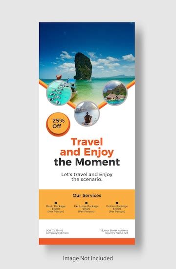 Premium Vector Travel Agency Rollup Banner And Travel Agency Banner