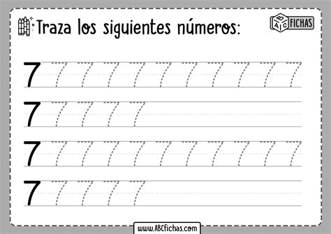 Grafomotricidad Numeros Abc Fichas