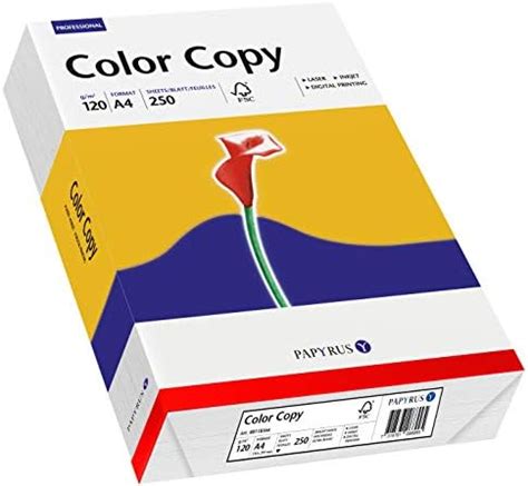 Papyrus 88118366 Drucker Kopierpapier Farblaserpapier ColorCopy 120 G