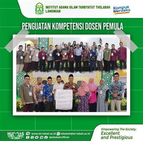 Dosen IAI TABAH Lamongan Mengikuti Penguatan Kompetensi Dosen Pemula Di