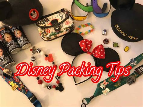 Disney Packing List Mommy Travels