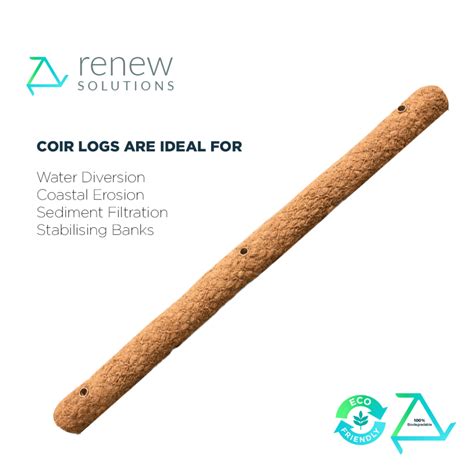 Coir Logs Renew Solutions Australia