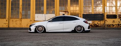 Bagged Honda Civic