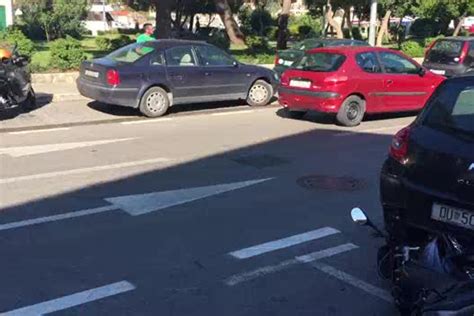 Sudar Automobila I Motocikla U Gru U Net Hr